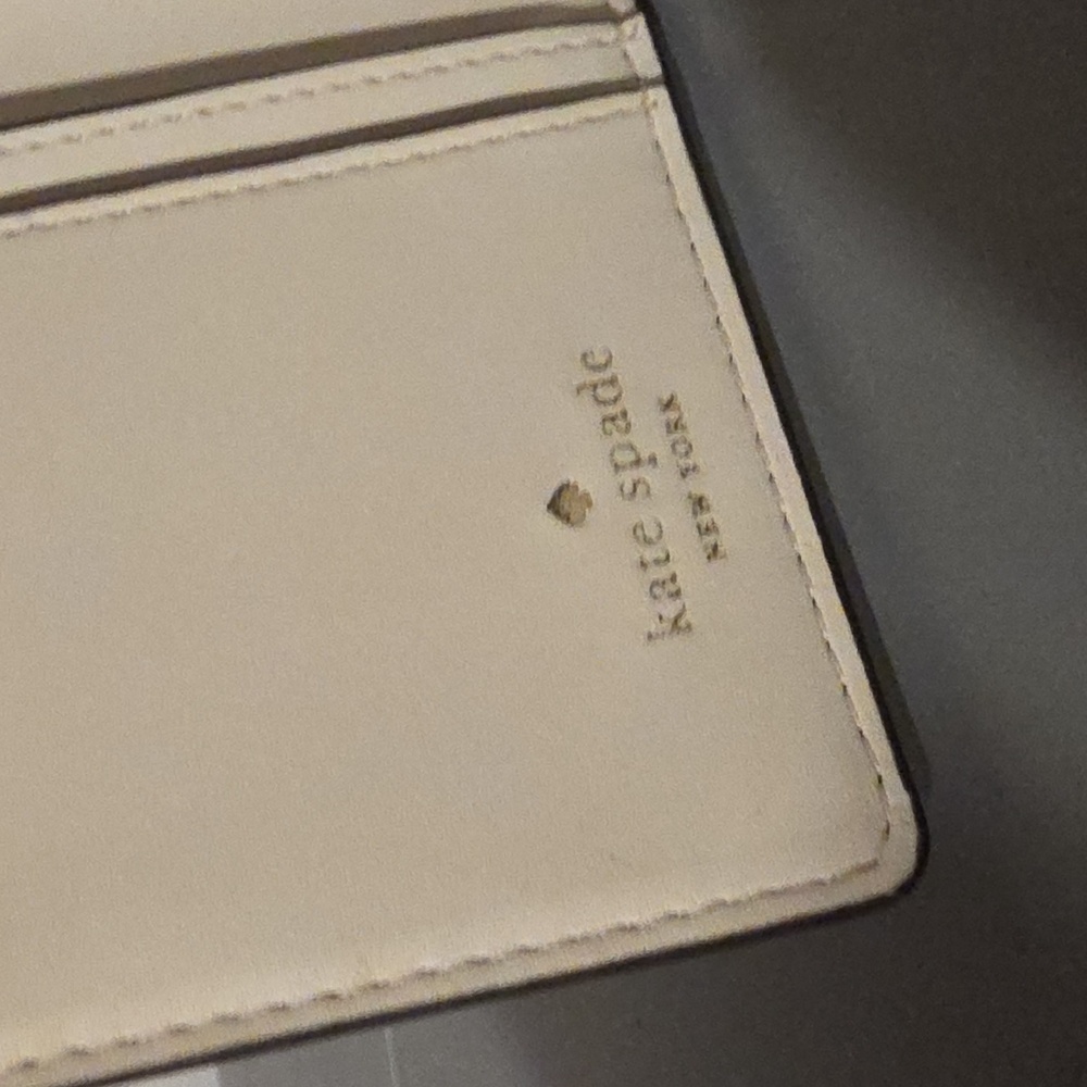 KATE SPADE NEW YORK Cream Bifold Wallet - Picture 9 of 12